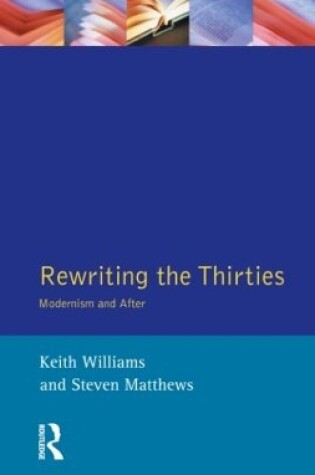 Cover of Rewriting the Thirties