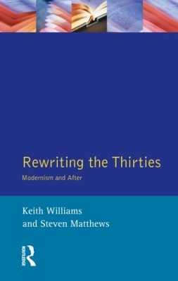 Cover of Rewriting the Thirties