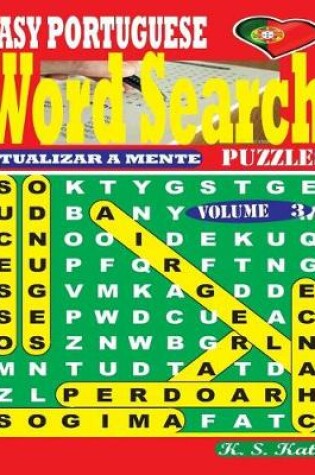 Cover of EASY PORTUGUESE Word Search Puzzles. Vol. 3