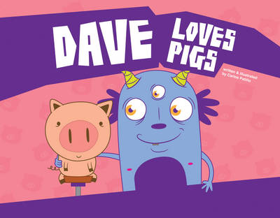 Book cover for Dave Loves Pigs