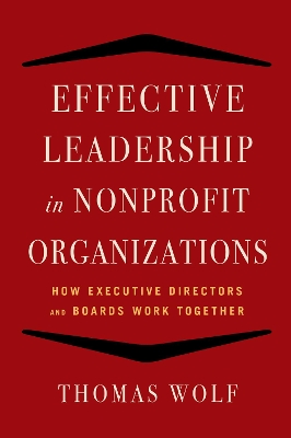 Book cover for Effective Leadership for Nonprofit Organizations