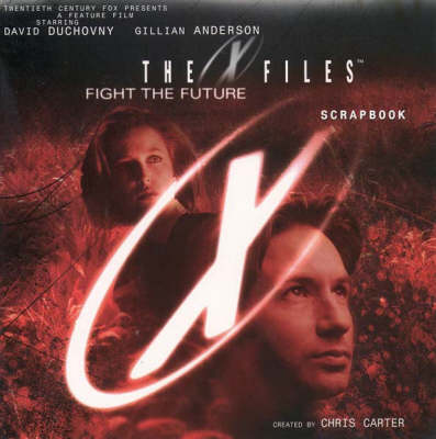 Book cover for "X-files" Movie Scrapbook