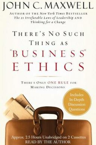Cover of Theres No Such Thing Business Ethics Aud