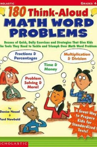 Cover of 180 Think-Aloud Math Word Problems