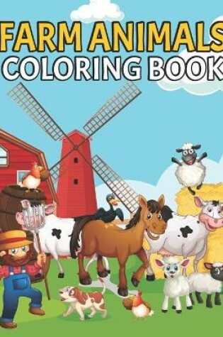 Cover of Farm Animals Coloring book