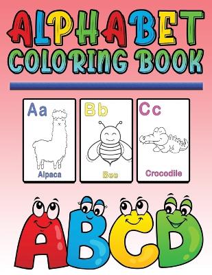 Book cover for Alphabet Coloring Book