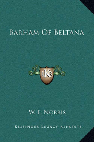 Cover of Barham of Beltana