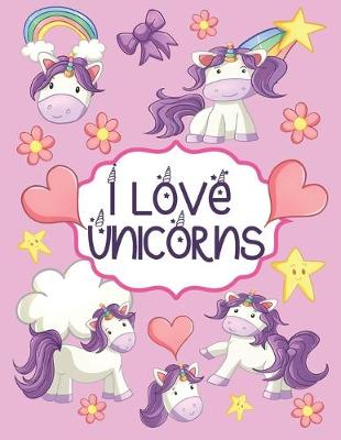 Book cover for I love Unicorns