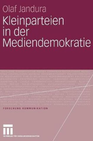 Cover of Kleinparteien in Der Mediendemokratie