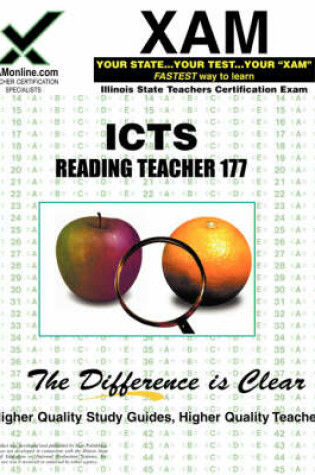 Cover of Ilts Reading Teacher 177 Teacher Certification Test Prep Study Guide