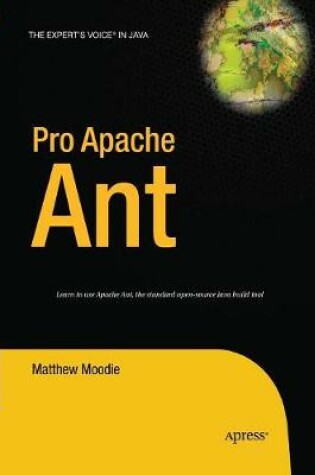 Cover of Pro Apache Ant