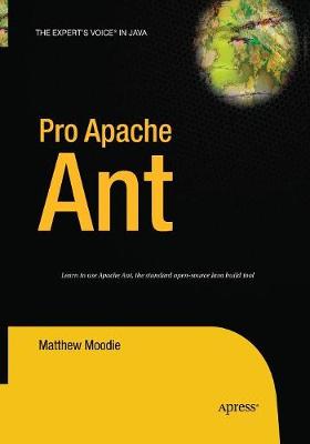 Book cover for Pro Apache Ant