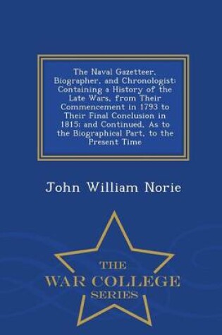 Cover of The Naval Gazetteer, Biographer, and Chronologist