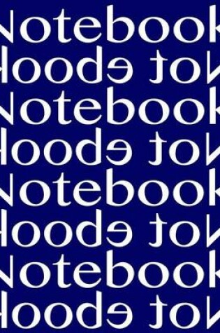 Cover of Notebook Not Ebook Unruled Notebook with 120 pages