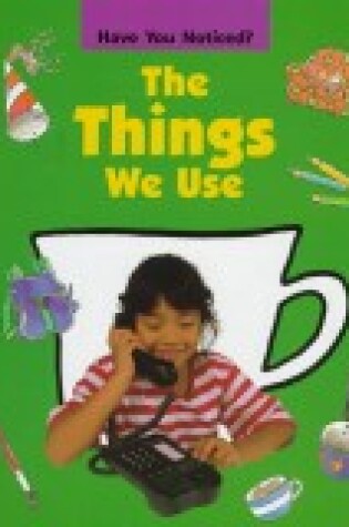 Cover of Things We Use Hb