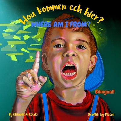 Book cover for Where am I from? - Wou kommen ech hier?