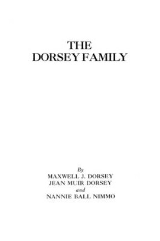 Cover of Dorsey Family