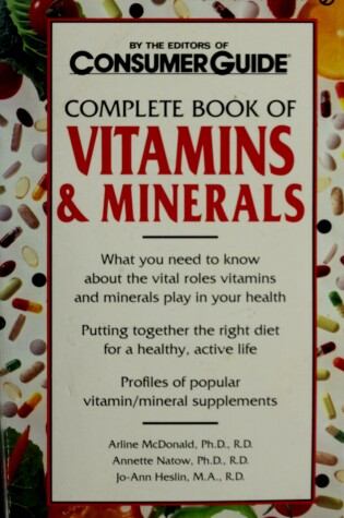 Cover of Complete Book of Vitamins & Minerals