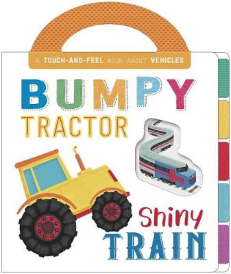 Book cover for Bumpy Tractor, Shiny Train