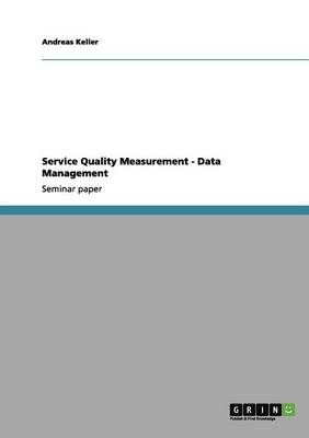 Cover of Service Quality Measurement - Data Management