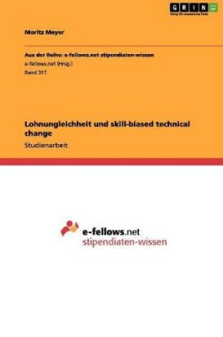 Cover of Lohnungleichheit und skill-biased technical change