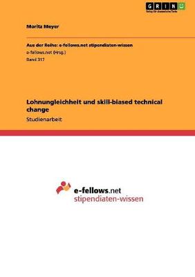 Book cover for Lohnungleichheit und skill-biased technical change