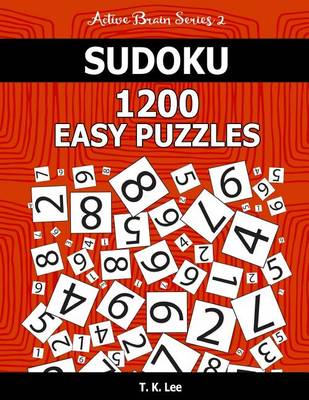 Book cover for Sudoku 1,200 Easy Puzzles. Keep Your Brain Active For Hours.