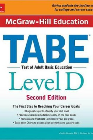 Cover of McGraw-Hill Education Tabe Level D, Second Edition