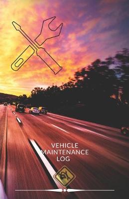 Book cover for Vehicle Maintenance Log