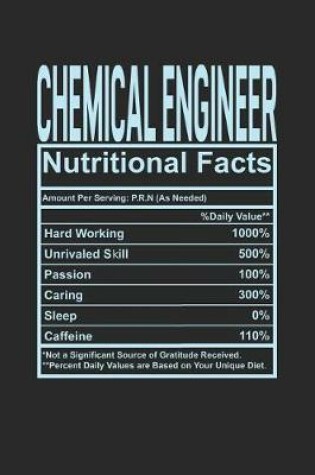 Cover of Chemical Engineer Nutritional Facts