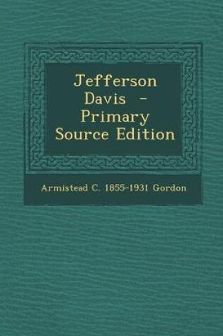 Cover of Jefferson Davis