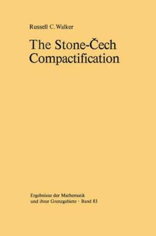 Cover of The Stone-Čech Compactification