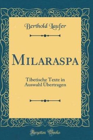 Cover of Milaraspa