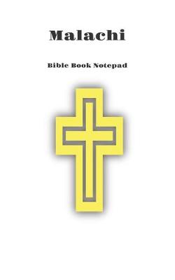 Book cover for Bible Book Notepad Malachi