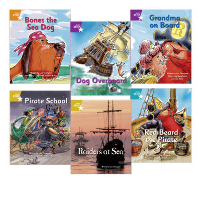 Book cover for Learn at Home:Pirate Cove Year 2 Pack (6 fiction books)