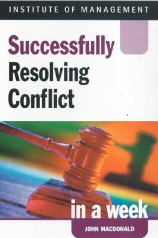 Cover of Successfully Resolving Conflict in a Week