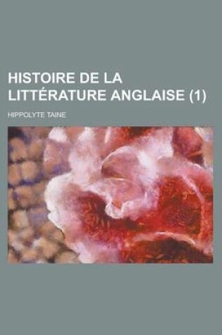 Cover of Histoire de La Litterature Anglaise (1)