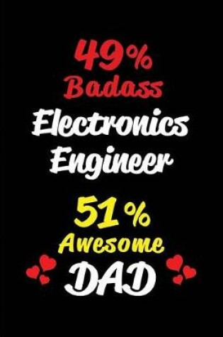 Cover of 49% Badass Electronics Engineer 51% Awesome Dad