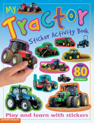 Book cover for My Tractor Sticker Activity Book