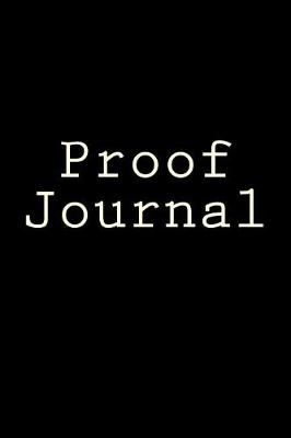 Book cover for Proof Journal