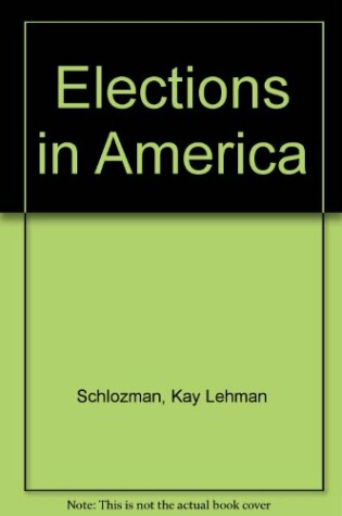 Cover of Elections in America