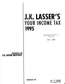 Cover of J.K. Lasser'S (Tm) Your Income Tax 1995