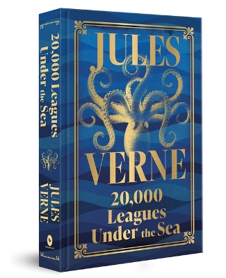 Book cover for 20,000 Leagues Under the Sea (Deluxe Hardbound Edition)