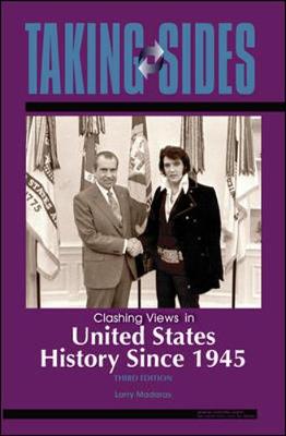 Book cover for Taking Sides: Clashing Views in United States History Since 1945