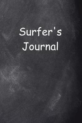 Book cover for Surfer's Journal Chalkboard Design