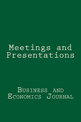 Book cover for Meetings and Presentations