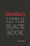 Book cover for Martha's Little Black Book.