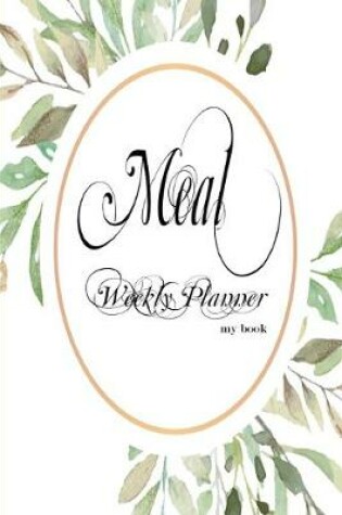 Cover of Planner Meal Weekly