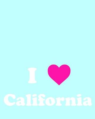 Book cover for I Love California