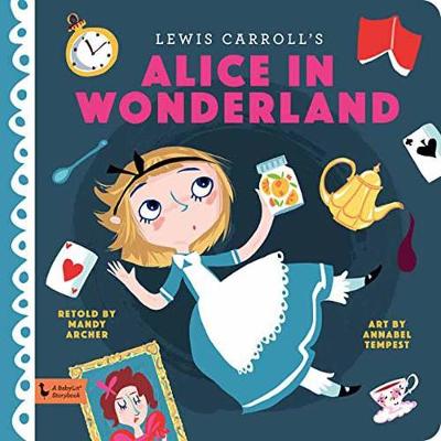 Book cover for Alice in Wonderland